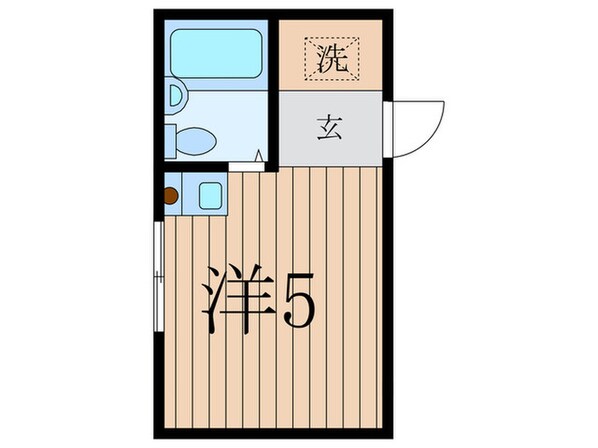 ダンケハイツの物件間取画像